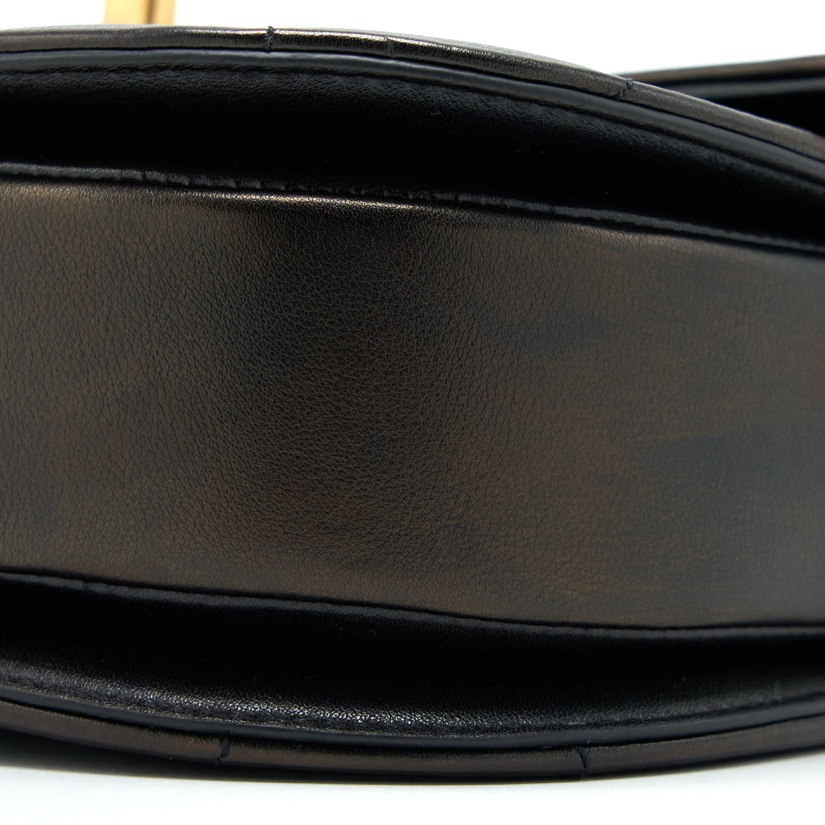21S MOON MESSENGER BAG CALFSKIN BLACK GHW